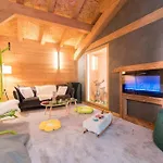 木屋 Familial Le Whymper 5 Etoiles Sauna 沙泰勒