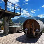 木屋 Familial Le Whymper 5 Etoiles Sauna 沙泰勒
