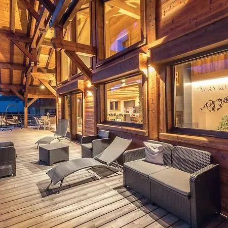 木屋 Familial Le Whymper 5 Etoiles Sauna 沙泰勒