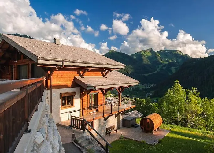Familial Le Whymper 5 Etoiles Sauna Шале Шатель