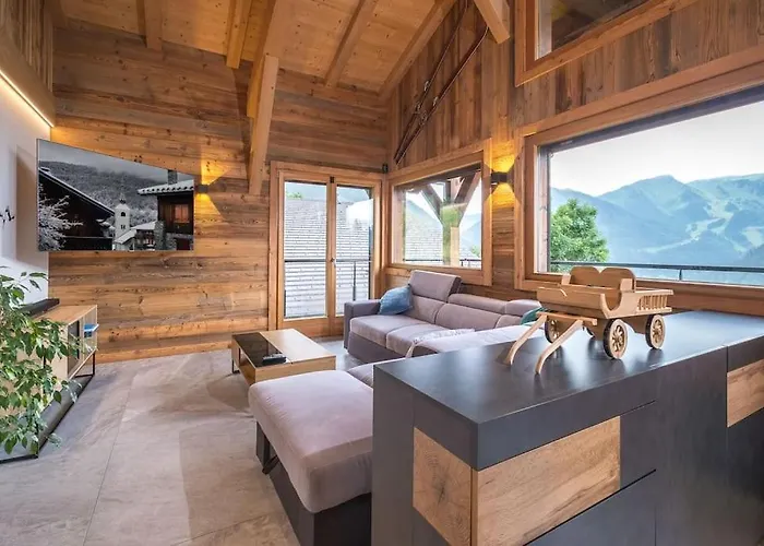Familial Le Whymper 5 Etoiles Sauna Шатель