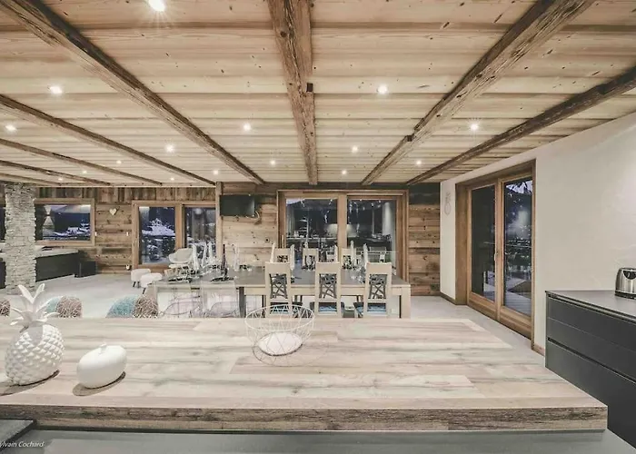 Familial Le Whymper 5 Etoiles Sauna Шале *